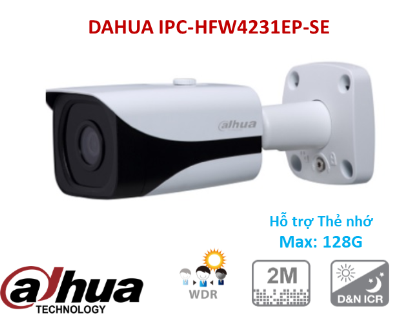 Bán CAMERA IP 2.0MP DAHUA DH-IPC-HFW4231EP-SE giá rẻ